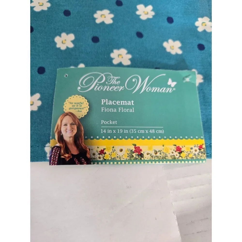 The Pioneer Woman Fiona Floral Placemat With Pocket 14